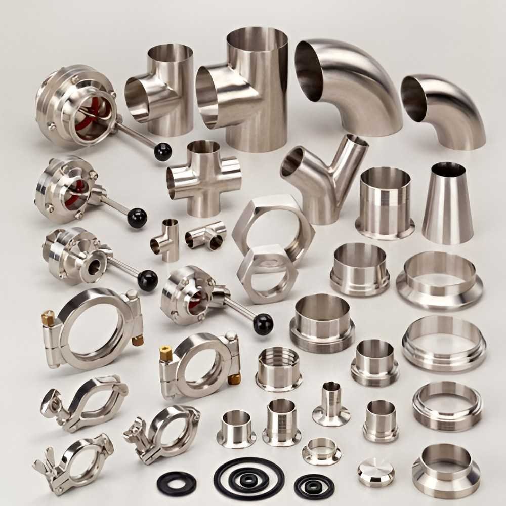 SS dairy valves